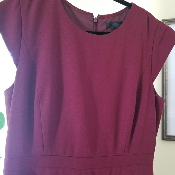 J. Crew Red Ruffle Dress - Picture 4 of 4